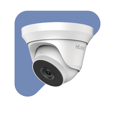 Turret TURBOHD 2 Megapixel (1080p) / Gran Angular 103 / Lente 2.8 mm / Audio por Coaxitron / 40 mts IR EXIR / Exterior IP6...