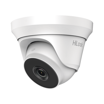 Turret TURBOHD 2 Megapixel (1080p) / Gran Angular 103 / Lente 2.8 mm / Audio por Coaxitron / 40 mts IR EXIR / Exterior IP6...