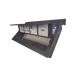 Caja Horizontal Tipo Hub para Escritorio Color Negro, con 1 Puerto HDMI Hembra-Hembra, 1 Puerto RJ45 Cat6, 2 Puertos USB (...