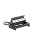 Caja Horizontal Tipo Hub para Escritorio Color Negro, con 1 Puerto HDMI Hembra-Hembra, 1 Puerto RJ45 Cat6, 2 Puertos USB (...
