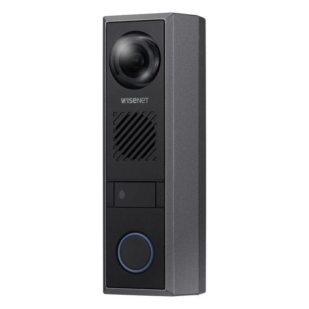 HANWHA VISION - TID-600R - Frente de calle IP Intercom SIP 2.0 / 2MP / lente fijo de 1.6mm / 5m IR / angulo de vision 180° /