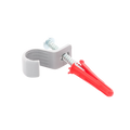 Kit de fijación / 8 grapas + tornillos + taquetes / Tubo 1/2" / Polietileno flexible / -10°C a +120°C / Interior y exterior | SIERRA STORE