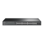 Switch PoE+ JetStream SDN Administrable 24 puertos 10/100 Mbps + 2 puertos 10...