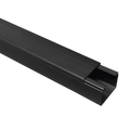 Canaleta TMK 1720 Color Negro con Cinta Adehsiva, 5 Ft. De Largo (1.5 m), Para uso en Exterior con Bajo Voltaje (5201-2136...