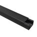 Canaleta TMK 1720 Color Negro con Cinta Adehsiva, 5 Ft. De Largo (1.5 m), Para uso en Exterior con Bajo Voltaje (5201-2136...