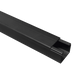 Canaleta TMK 1720 Color Negro con Cinta Adehsiva, 5 Ft. De Largo (1.5 m), Para uso en Exterior con Bajo Voltaje (5201-2136...