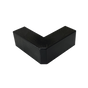 Esquinero Exterior Color Negro de PVC Auto Axtinguible, Para Canaleta TMK-172...