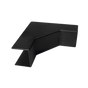 Esquinero Interior Color Negro de PVC Auto Axtinguible, Para Canaleta TMK-172...
