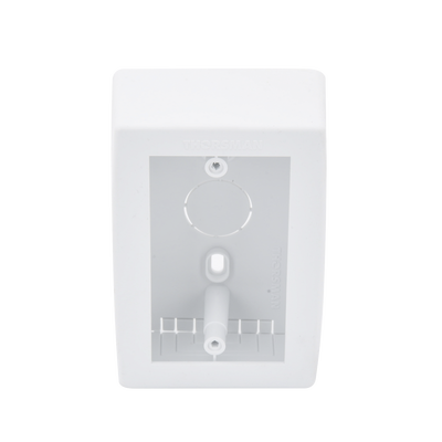 Caja de Registro Universal, Color Blanco de PVC Auto Extinguible (7902-02001) - THORSMAN