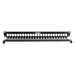 Patch Panel TERA-MAX Blindado de 24 Puertos, Modular (Vacío), Plano, Color Negro, 1UR SIEMON - Vista 3