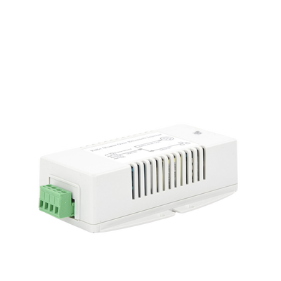 Inyector POE Para Aplicación Solar, Entrada 10-15 Vcc, Salida en 56 Vcc, 802.3 af/at, 10/100/1000 Mbps, Hasta 35 Watts TYC...