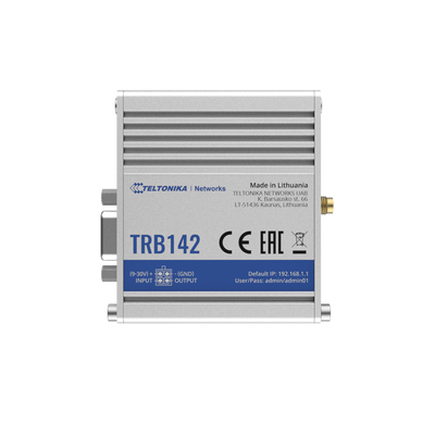 Gateway Industrial LTE 4G a Puerto Serial RS232 - TELTONIKA