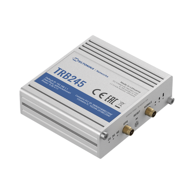 Gateway Industrial LTE M2M (Cat 4), puertos Serial RS232/RS485 TELTONIKA - Vista 3