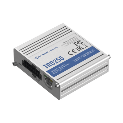 Gateway Industrial Doble SIM LTE (Cat M1), Puertos Serial RS232/RS485 - TELTONIKA