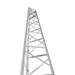 Torre autosoportada / 21.9 m (72 pies) / Viento 70 mph / Piernas acanaladas / Base incluida | SIERRA STORE