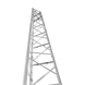 Torre autosoportada / 21.9 m (72 pies) / Viento 70 mph / Piernas acanaladas / Base incluida | SIERRA STORE