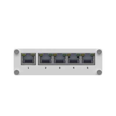 Switch Industrial No-Administrable 5 puertos Gigabit - TELTONIKA