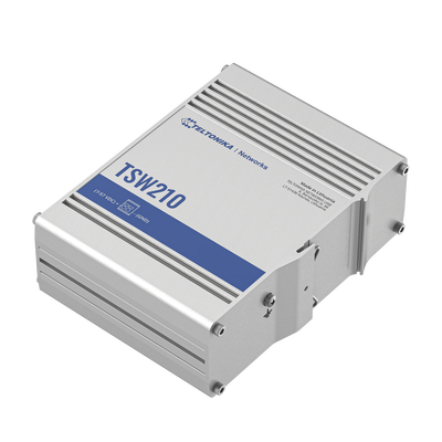 Switch Industrial No-Administrable 8 puertos Gigabit, 2 SFP 1G - TELTONIKA