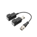 Kit de Transceptores (Baluns) con Terminal PUSH SUPERIOR, Resolución 4K , Cable flexible COAXIAL Blindado / COAXITRON / AU...