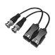 Kit de Transceptores (Baluns) con Terminal PUSH SUPERIOR PIG TAIL en ambos conectores, Resolución 4K , Cable flexible COAX...