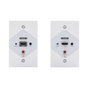 Kit Extensor HDMI en PLACAS DE PARED para distancias de 40 metros / Resolució...
