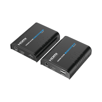 Kit extensor KVM (HDMI y USB) hasta 120 metros / Resolución 1080P @ 60 Hz / Soporta STP y UTP CAT6 /  Soporta Switch Gigab...
