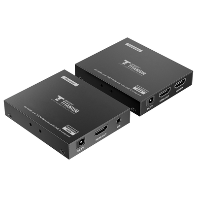 Kit Extensor HDMI para distancias de 70 metros / Resolución 4K x 2K@ 60 Hz/ Cat 6, 6a y 7 / IPCOLOR / CERO LATENCIA / SIN ...