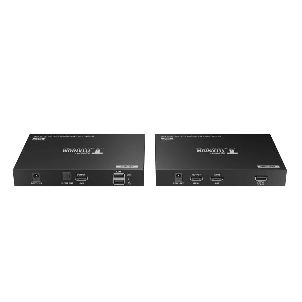 EPCOM TITANIUM - TT676KVM - Kit extensor KVM (HDMI y USB) hasta 70 metros