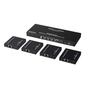 Kit Divisor y Extensor HDMI | 1x4 | Hasta 70 m |Resolución 4K @ 60 Hz |  Cat ...