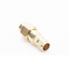 Conector SMA Macho Inverso / Anillo Plegable / Cables RG-8/X, LMR-240, Belden 9258 / Cuerpo Bronce Oro / Aislante Teflón | SIERRA STORE