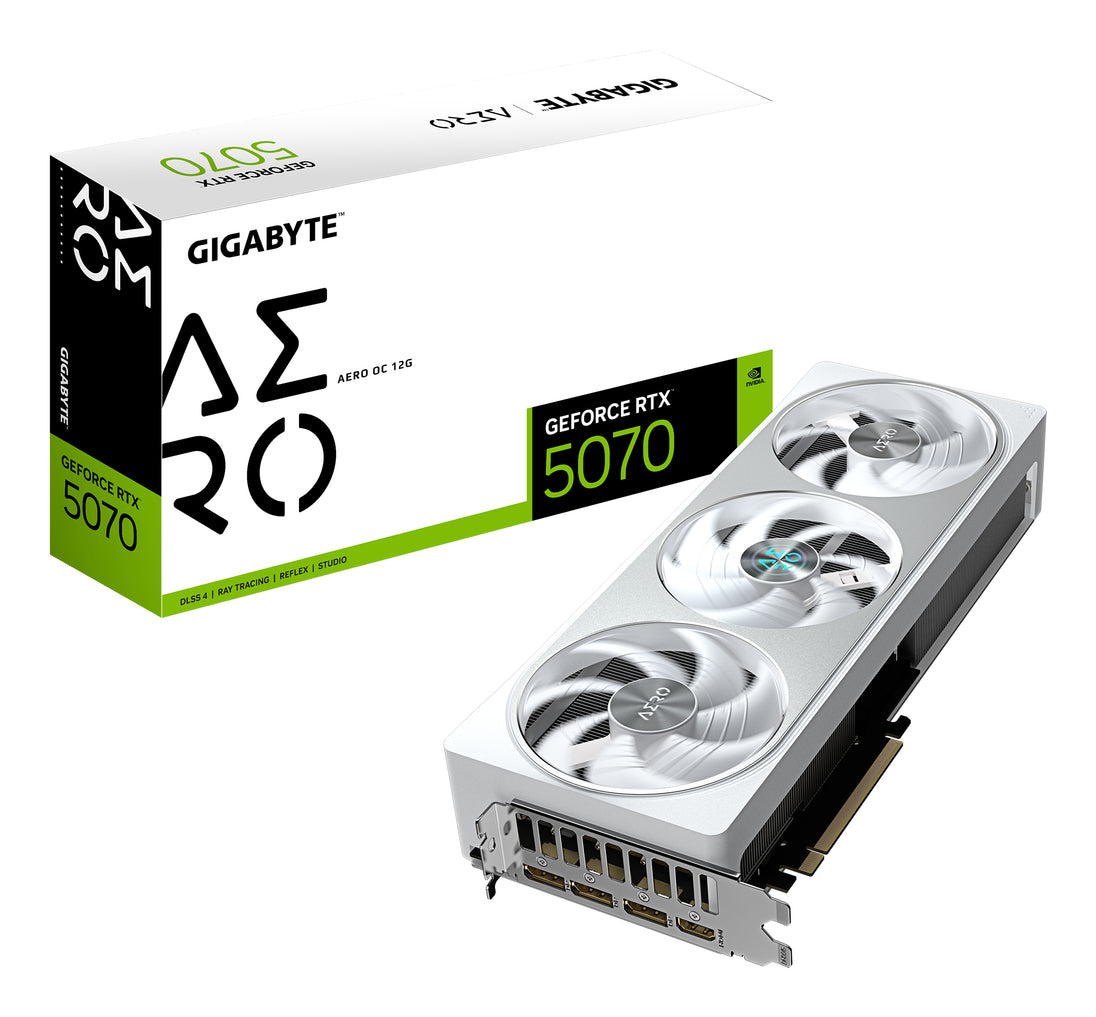 Tarjetas de Video GIGABYTE GV-N5070AERO OC-12GD