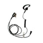 Micrófono de solapa con auriculares de gancho en forma de G para MOTOTRBOXPR6...