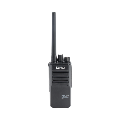Radio Portátil Digital DMR y analógico  en la banda VHF 136-174 MHz, 64CH y Cifrado de seguridad en Digital. - TXPRO