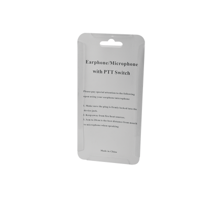 Micrófono - audífono de gancho ajustable al oído con conector de dos pines para KENWOOD Y TXPRO TXPRO - Vista 3