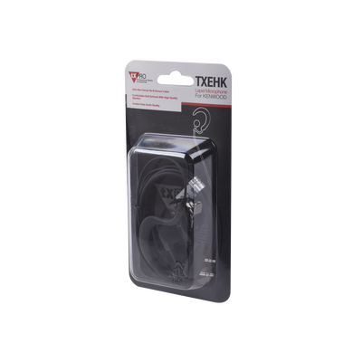 Micrófono - audífono de gancho ajustable al oído con conector de dos pines para KENWOOD Y TXPRO TXPRO - Vista 2