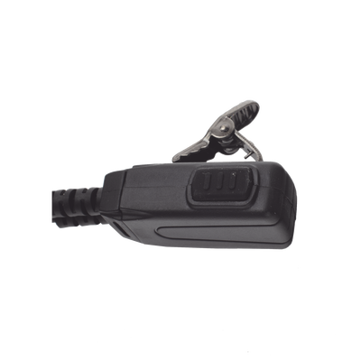 Micrófono - audífono de tubo acústico de grado médico transparente con conector de dos pines para KENWOOD y TXPRO | SIERRA ST