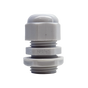 Conector Plástico Blanco Tipo Glándula para Rosca NPT 1/2" | SIERRA STORE