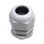 Conector Plástico Blanco Tipo Glándula para Rosca NPT 3/4" | SIERRA STORE