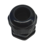 Conector Plástico Negro Tipo Glándula para Rosca NPT 3/4" | SIERRA STORE