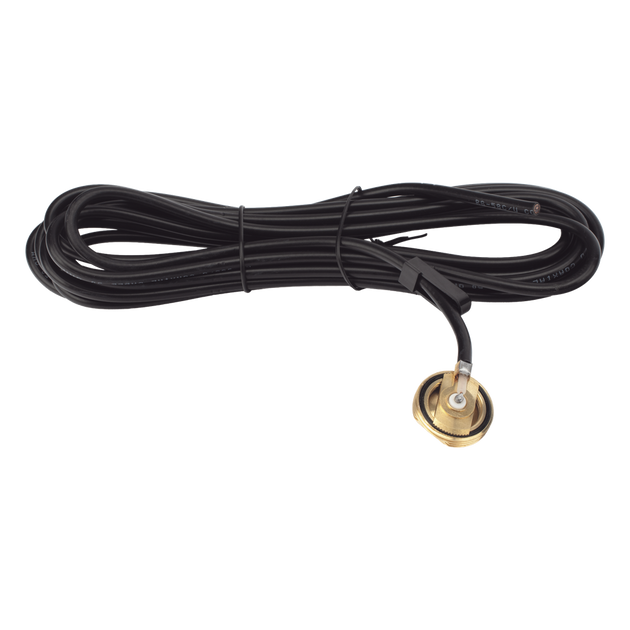 TXPRO - TXNMO58UNC - TXPRO TXNMO58UNC - Montaje para Antenas Móviles, 5 mts de Cable RG58U, Montaje 3/4" (NMO), sin Conector