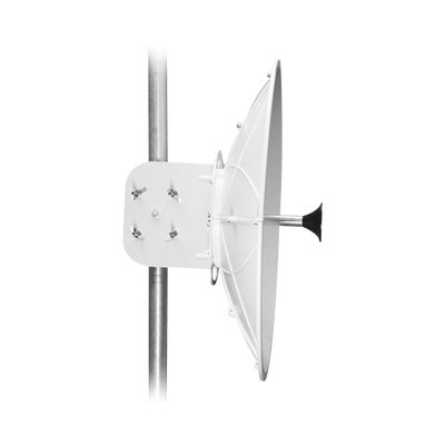 Antena direccional para AF11, Doble polaridad, 10 a 11.7 GHz, 2 ft, Alta ganancia en 34 dBi, Montaje incluido - TXPRO