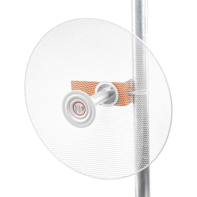 Antena direccional de alta resistencia la viento, Ganancia de 34 dBi,  frecuencia (4.9 - 6.5 GHz), Conectores N-hembra, Po...