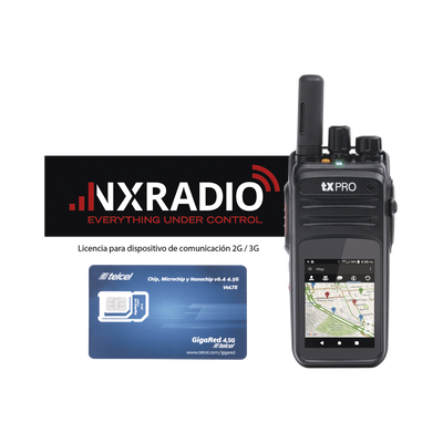 Kit Radio TXR59A4G Incluye Licencia Anual NXRADIOTERMINAL - TXPRO