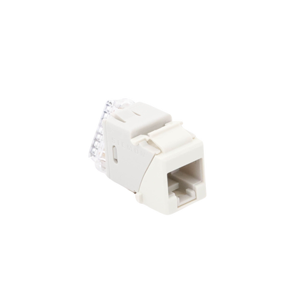 Jack Ultramax Cat6A, UTP, Tipo Keystone, Color Blanco, Punch Down SIEMON - Vista 5