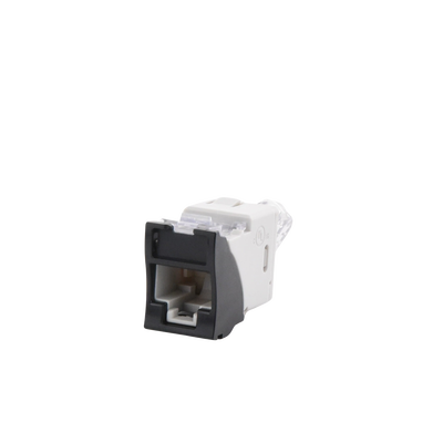 Jack Ultramax Cat6, UTP, Montaje Híbrido en Placa de Pared (Plano y Angulado), Color Negro, Punch Down SIEMON - Vista 2