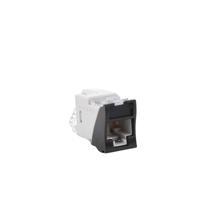 Jack Ultramax Cat6, UTP, Montaje Híbrido en Placa de Pared (Plano y Angulado), Color Negro, Punch Down SIEMON - Vista 3