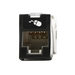 Jack Ultramax Cat6, UTP, Montaje Híbrido en Placa de Pared (Plano y Angulado), Color Negro, Punch Down - SIEMON
