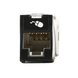 Jack Ultramax Cat6, UTP, Montaje Híbrido en Placa de Pared (Plano y Angulado), Color Negro, Punch Down - SIEMON