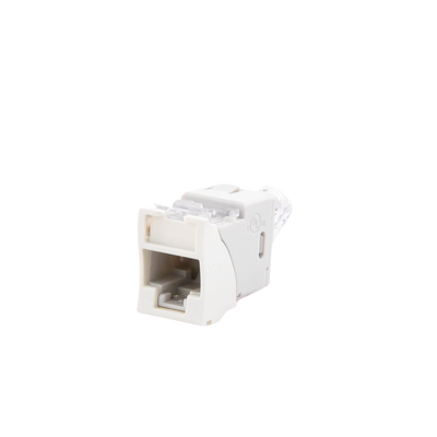 Jack Ultramax Cat6, UTP, Montaje Híbrido en Placa de Pared (Plano y Angulado), Color Blanco, Punch Down SIEMON - Vista 2