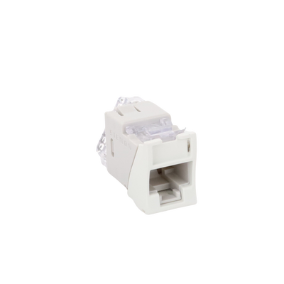 Jack Ultramax Cat6, UTP, Montaje Híbrido en Placa de Pared (Plano y Angulado), Color Blanco, Punch Down SIEMON - Vista 5